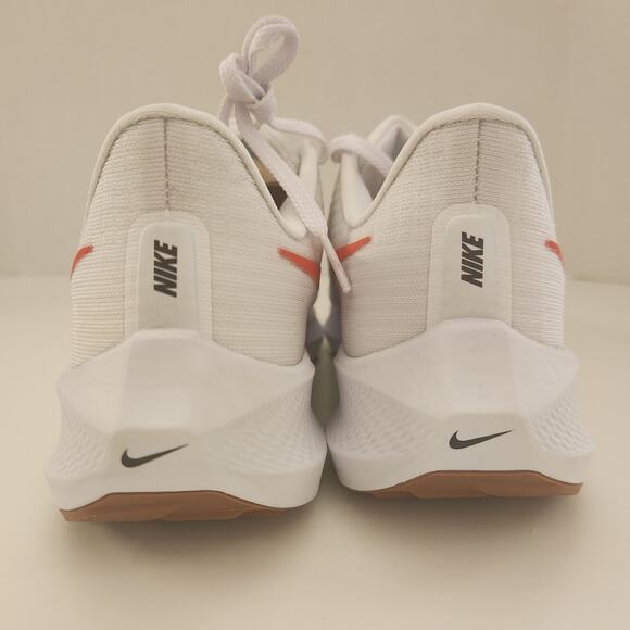 NIKE Women's air zoom Pegasus 39, White Team Orange Platinum Tint, 6 - Picture 5 of 10